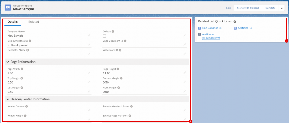 Salesforce CPQ Creating Quote Templates Milo Massimo