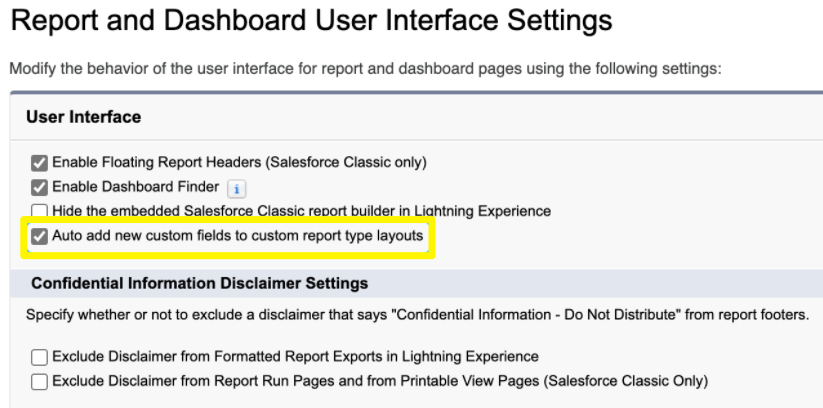 Salesforce CPQ, Winter'21 Release,  Auto Add Fields to Custom Report Types