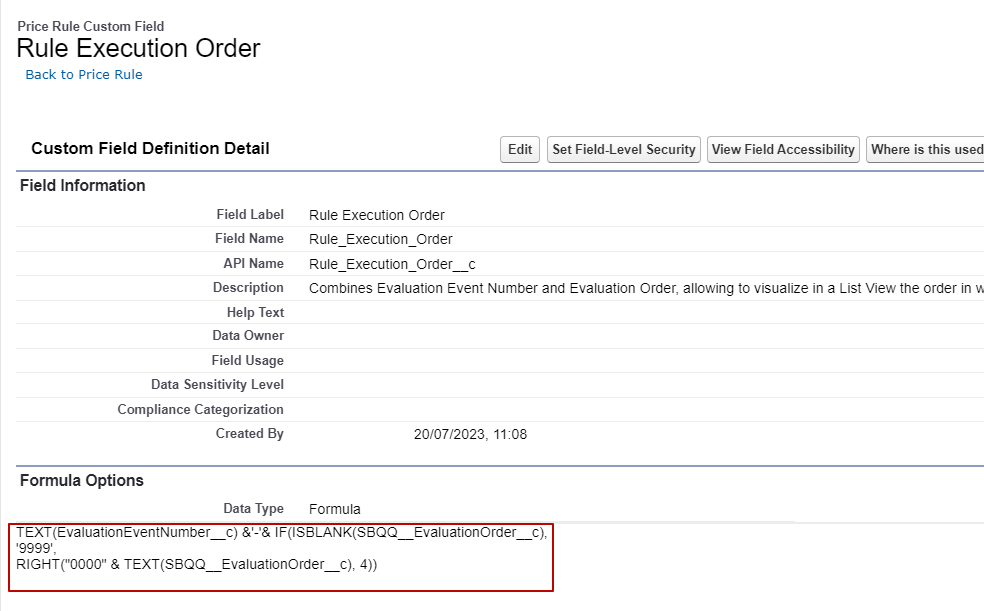 Salesforce CPQ: List View For Sequence Of Price Rules