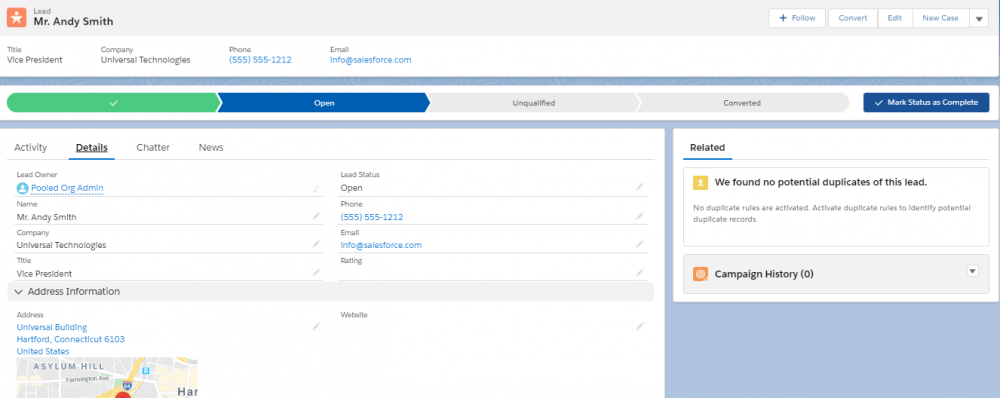 Salesforce CPQ Full List View Details Layout